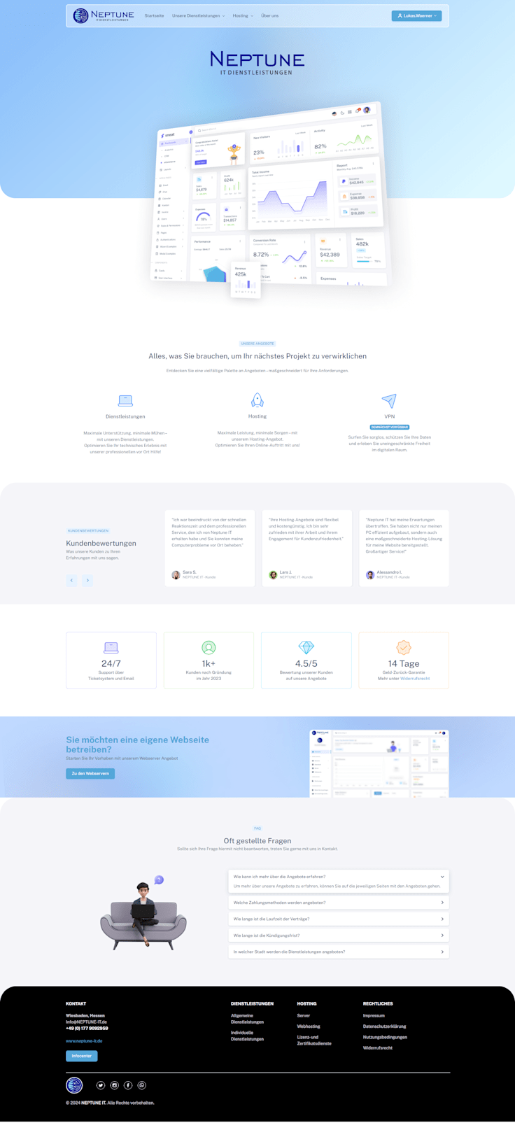 Website development [Neptune-IT]