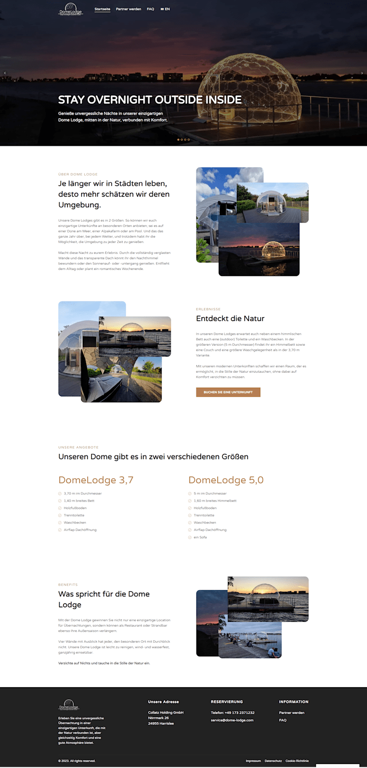 Dome Lodge Deutschland