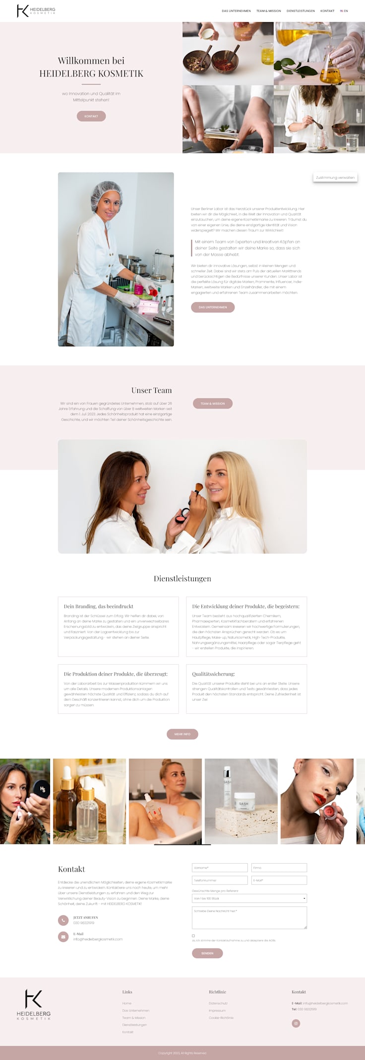 Kosmetikherstellung - Germany