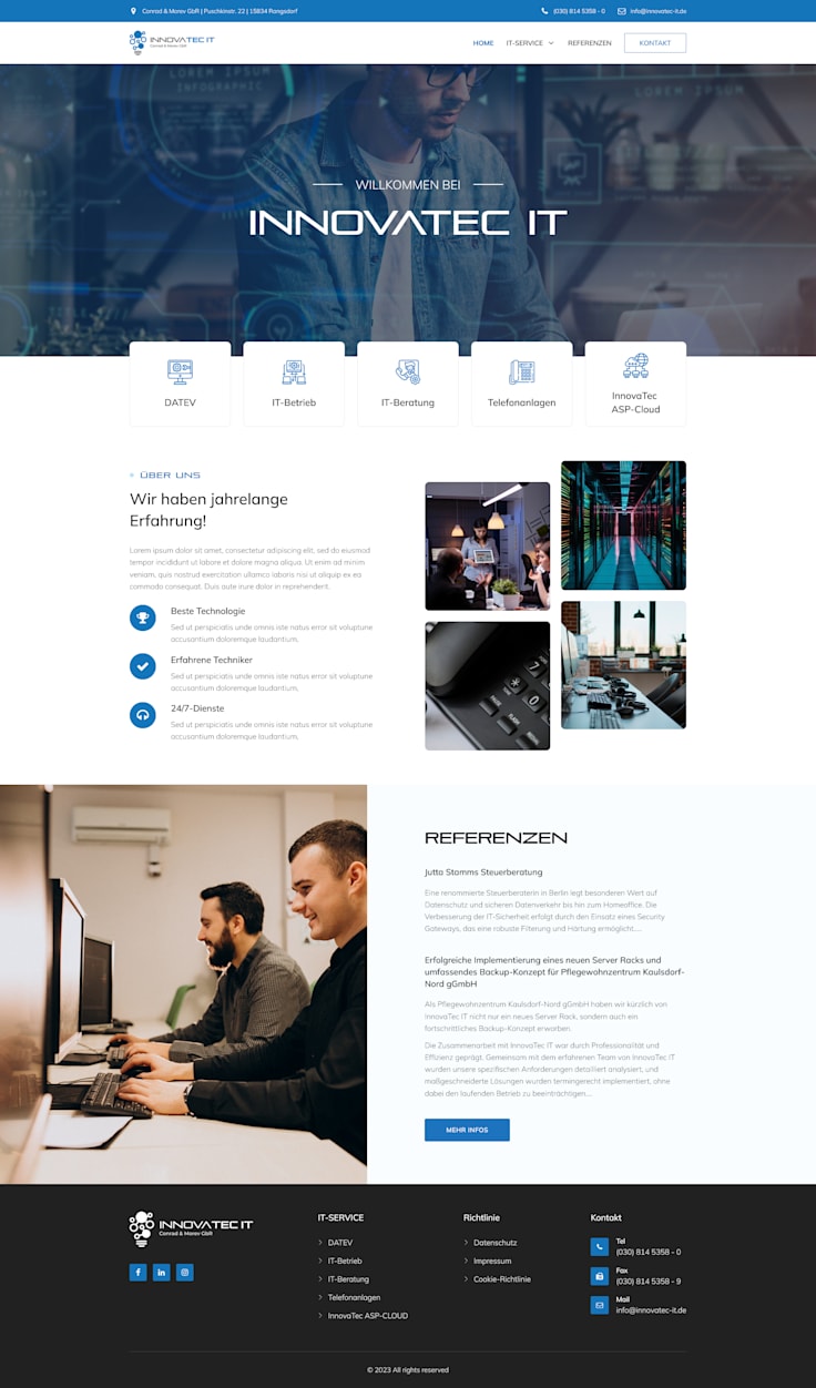 Website Deutsches IT-Business