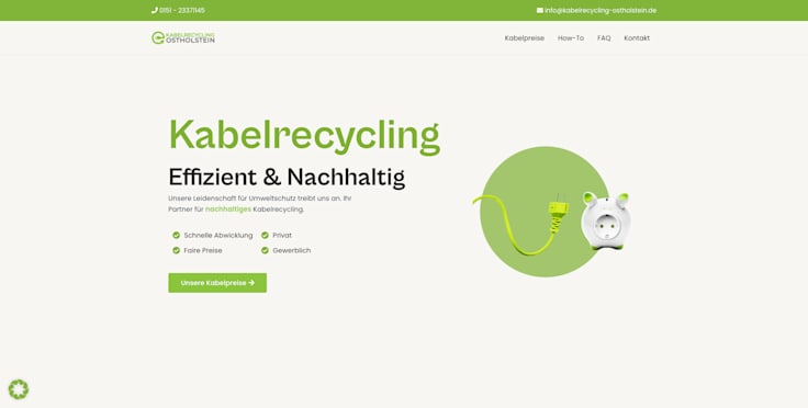 Kabelrecycling Ostholstein