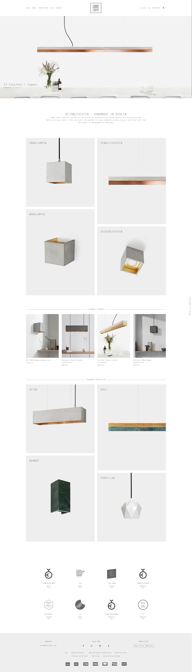 E-Commerce, GANTlights