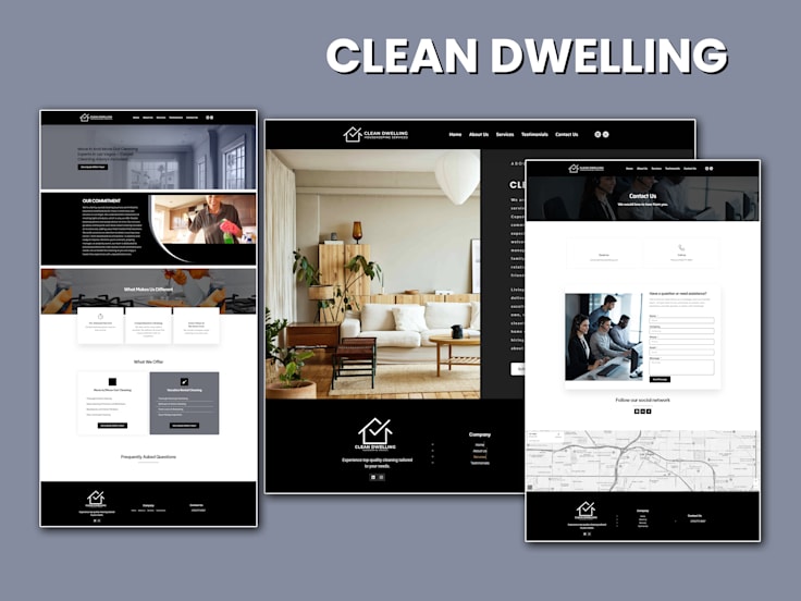 Clean Dwelling Website
