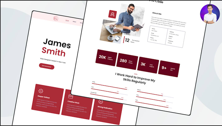 Portfolio Showcase Website