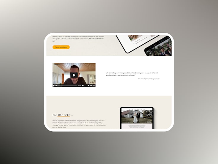 Landingpage – 75%+ Conversion Rate